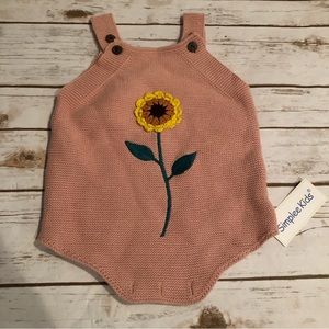 Simplee kids pink sunflower bubble